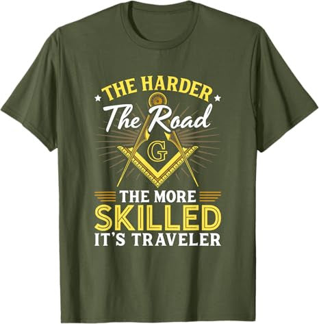 It's Traveler Masonry Masonic Freemason Freemasonry T-Shirt - FUKAMASONIC