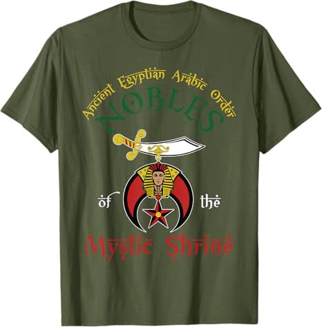 Nobles Of The Mystic Shrine AEAONMS PHA Masonic Father's Day T-Shirt - FUKAMASONIC