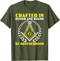 Freemason Masonic Fraternal Square & Compass Symbol T-Shirt - FUKAMASONIC