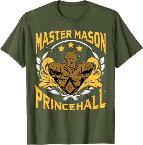 Prince Hall Master Mason PHA Masonic Father's Day Freemasons T-Shirt - FUKAMASONIC