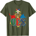 OES Queen Sisters Beautiful Crown Order of the Eastern Star T-Shirt - FUKAMASONIC