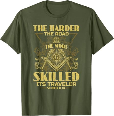 I Took An Oath Square Compass Freemason Freemasonry T-Shirt - FUKAMASONIC