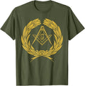 Masonic Freemason Square & Compass Fraternal T-Shirt - FUKAMASONIC
