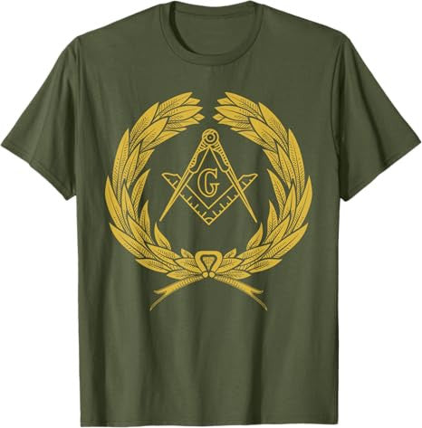 Masonic Freemason Square & Compass Fraternal T-Shirt - FUKAMASONIC