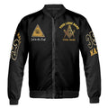 Customize Lodge Name and Number Freemasonry 357 Prince Hall Masonic Symbol Unisex Bomber Jacket S-5XL - FUKAMASONIC