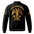 Custom Scottish Rite 32 Degree Emblem Masonic Unisex Bomber Jacket S-5XL - FUKAMASONIC