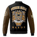 Freemasonry Prince Hall, Masonic Medieval Custom Name, Lodge Name Unisex Bomber Jacket S-5XL - FUKAMASONIC