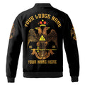 Custom Scottish Rite 33 Degree Emblem Design Masonic Unisex Bomber Jacket S-5XL - FUKAMASONIC