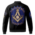 Customized Lodge Name Name and Number Freemasonry Masonic Symbol Unisex Bomber Jacket S-5XL - FUKAMASONIC