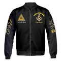 Customized Lodge Name and Number Freemasonry 357 Prince Hall Masonic Symbol Unisex Bomber Jacket S-5XL - FUKAMASONIC