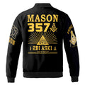 Customized Lodge Name and Number Freemasonry 357 Prince Hall Masonic Symbol Unisex Bomber Jacket S-5XL - FUKAMASONIC