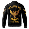 Custom Scottish Rite 32 Degree Eagle Wings Up Masonic Unisex Bomber Jacket S-5XL - FUKAMASONIC