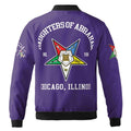 Custom Name Chapter Name Order of the Eastern Star Sistar OES AF&AM Unisex Bomber Jacket S-5XL - FUKAMASONIC