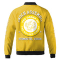 Custom Name Chapter Order of the Golden Circle Scottish Rite of Fremasonry Unisex Bomber Jacket S-5XL - FUKAMASONIC