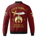 Custom Name Temple Daughters of Sphinx DOS Unisex Bomber Jacket S-5XL - FUKAMASONIC