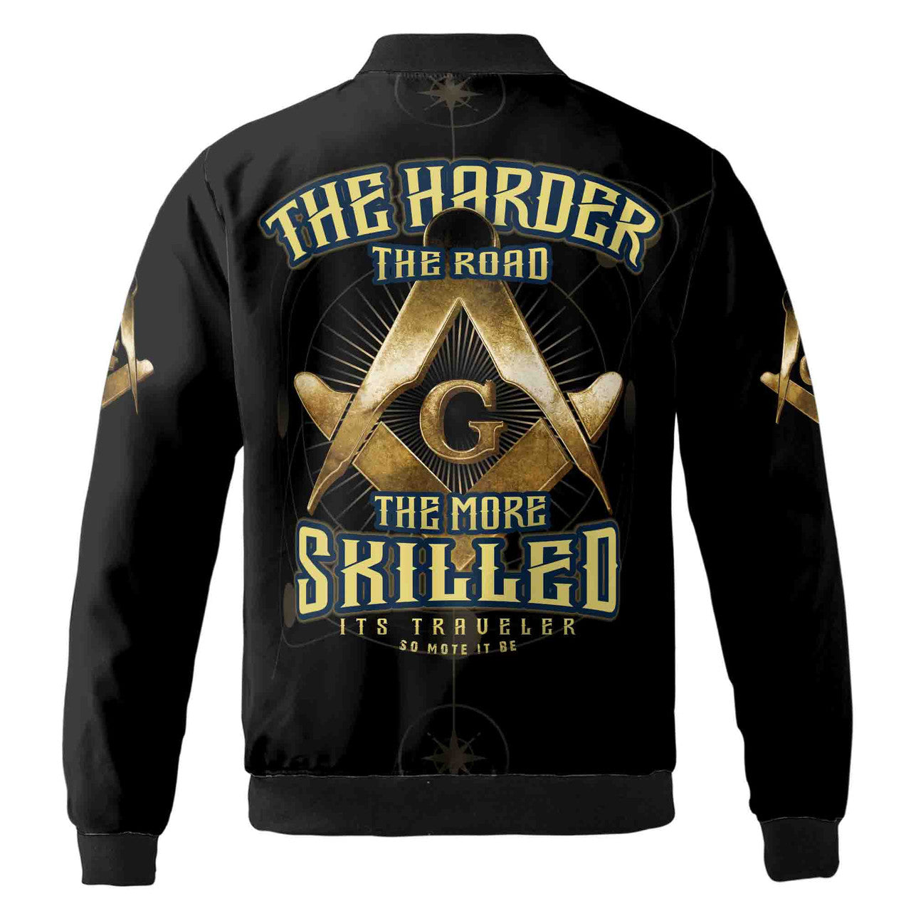 Customize Name Lodge Name Fremasonry Masonic PHA Unisex Bomber Jacket S-5XL - FUKAMASONIC