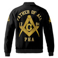 Customize Name F. & A.M. Father of All PHA Freemasonry Masonic Bomber Jacket - FUKAMASONIC