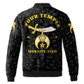 Custom Name Temple Shriners Noble Ancient Freemason Unisex Bomber Jacket S-5XL - FUKAMASONIC