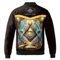Personalized Master Mason Freemasonry Mystic Bomber Jacket S-5XL - FUKAMASONIC
