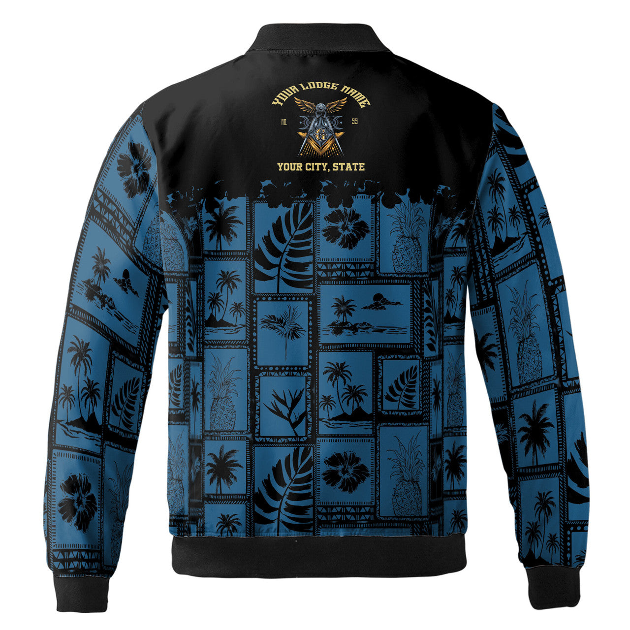 Customized Freemasonry Masonic Vintage Picture Bomber Jacket S-5XL - FUKAMASONIC
