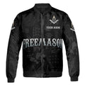 Custom Name Master Mason Sons of The Light Worldwide Bomber Jacket S-5XL - FUKAMASONIC