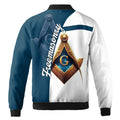 Personalized Freemasonry Master Mason Emblem Bomber Jacket S-5XL - FUKAMASONIC