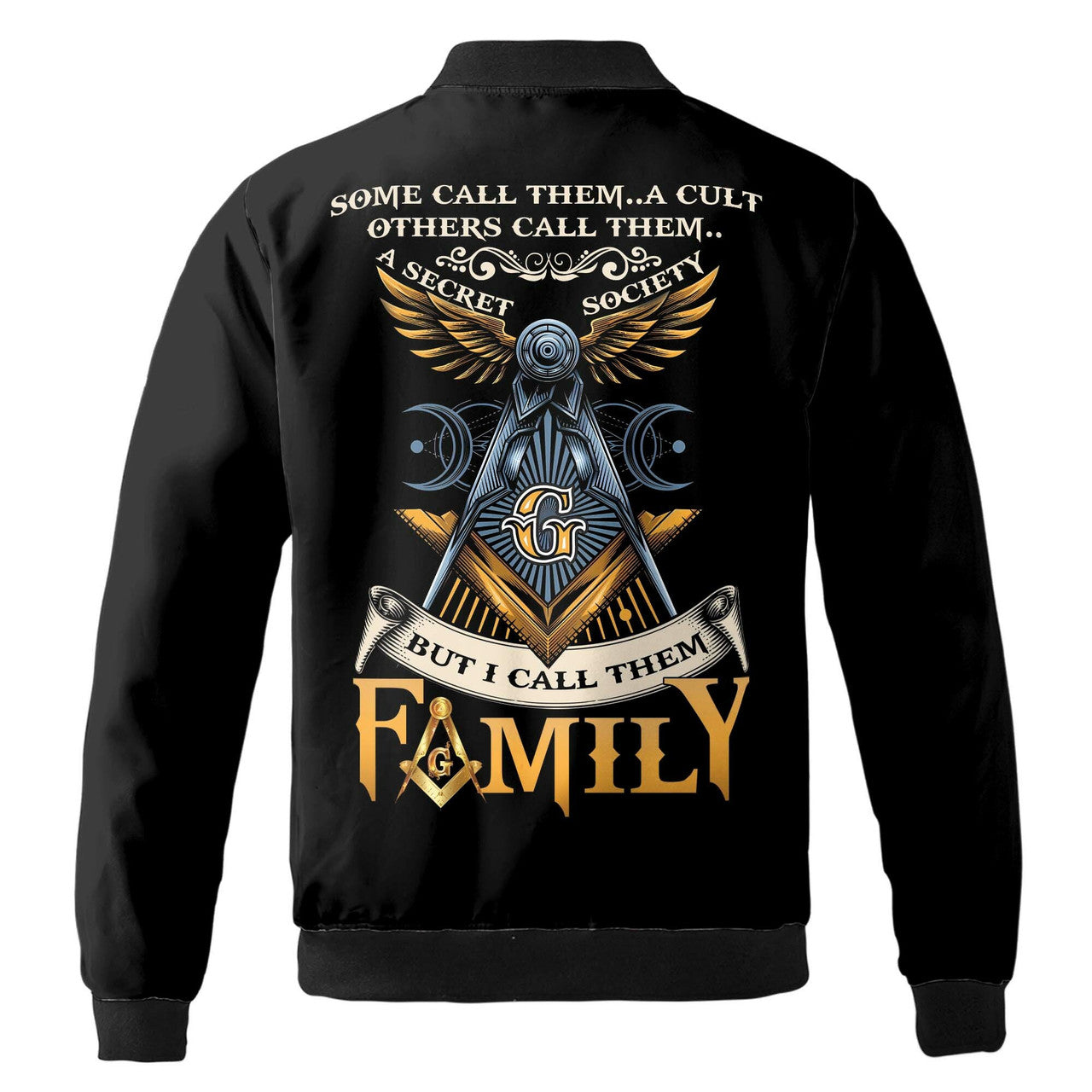Customized Masonry I Call Them Family Bomber Jacket S-5XL - FUKAMASONIC