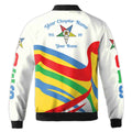 Personalized Chapter Name OES Order of The Eastern Star Bomber Jacket S-5XL - FUKAMASONIC
