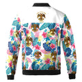 Customized Scottish Rite 32 Colorful Palm Leaf Bomber Jacket S-5XL - FUKAMASONIC