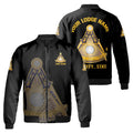 Customized Freemasonry Past Master Masonic Bomber Jacket S-5XL - FUKAMASONIC