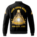 Customized Freemasonry Past Master Masonic Bomber Jacket S-5XL - FUKAMASONIC