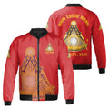 Customized Freemasonry Past Master Masonic Bomber Jacket S-5XL - FUKAMASONIC