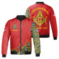 Customized Blue Lodge Master Mason Mansonic Bomber Jacket S-5XL - FUKAMASONIC