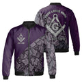 Customized Masonry Master Mason Multi-color Bomber Jacket S-5XL - FUKAMASONIC