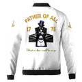 Personalized Freemason Father Of All Golden Line Bomber Jacket S-5XL - FUKAMASONIC