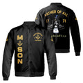 Personalized Freemason Father Of All Golden Line Bomber Jacket S-5XL - FUKAMASONIC