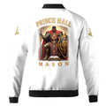 Customized Mason Prince Hall F&A.M Bomber Jacket S-5XL - FUKAMASONIC