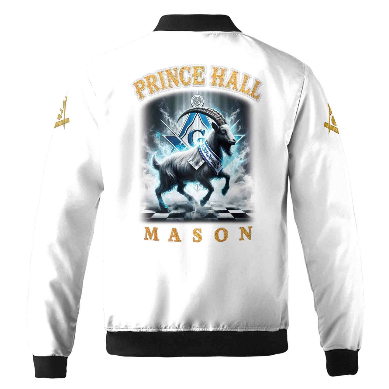 Personalized Freemason Prince Hall Custom Bomber Jacket S-5XL - FUKAMASONIC