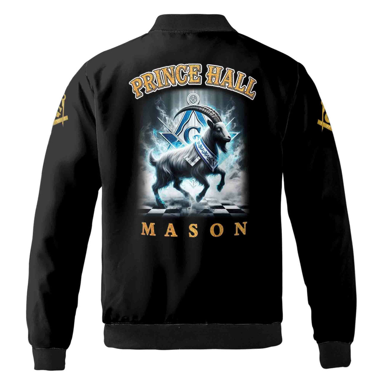 Personalized Freemason Prince Hall Custom Bomber Jacket S-5XL - FUKAMASONIC