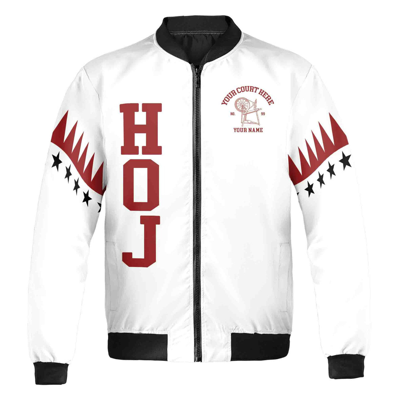Personalized Heroines of Jericho HOJ Sisterhood Bomber Jacket S-5XL - FUKAMASONIC