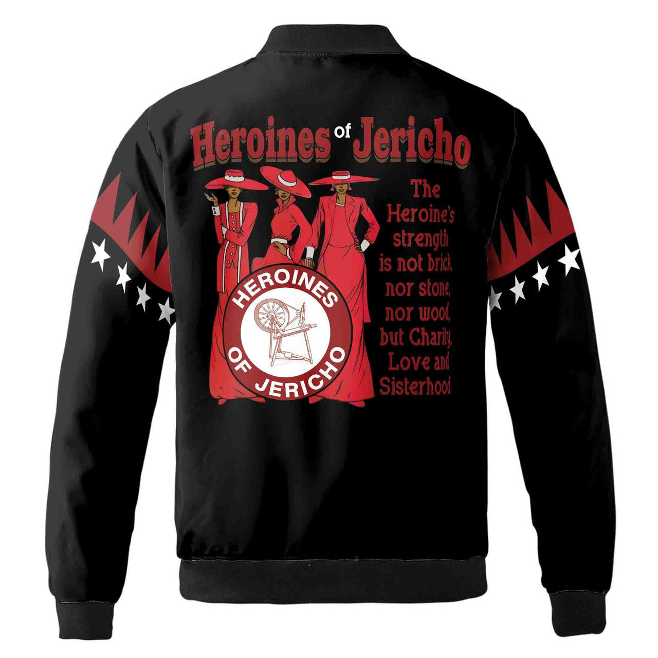 Personalized Heroines of Jericho HOJ Sisterhood Bomber Jacket S-5XL - FUKAMASONIC