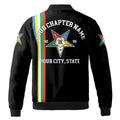 Personalized Multi-color Order of the Eastern Star OES AF&AM Bomber Jacket S-5XL - FUKAMASONIC