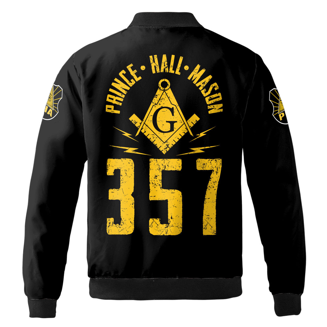 Personalized Light From East Prince Hall Mason 357 Bomber Jacket S-5XL - FUKAMASONIC