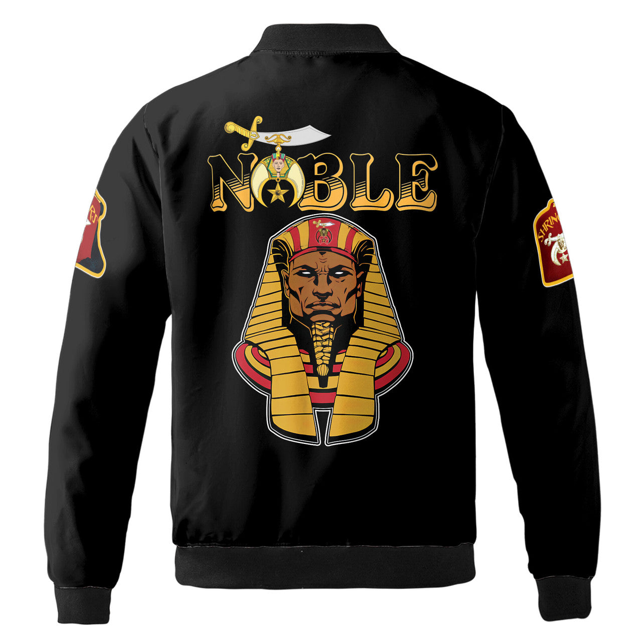 Personalized Freemason Mystic Noble Shriners Bomber Jacket S-5XL - FUKAMASONIC