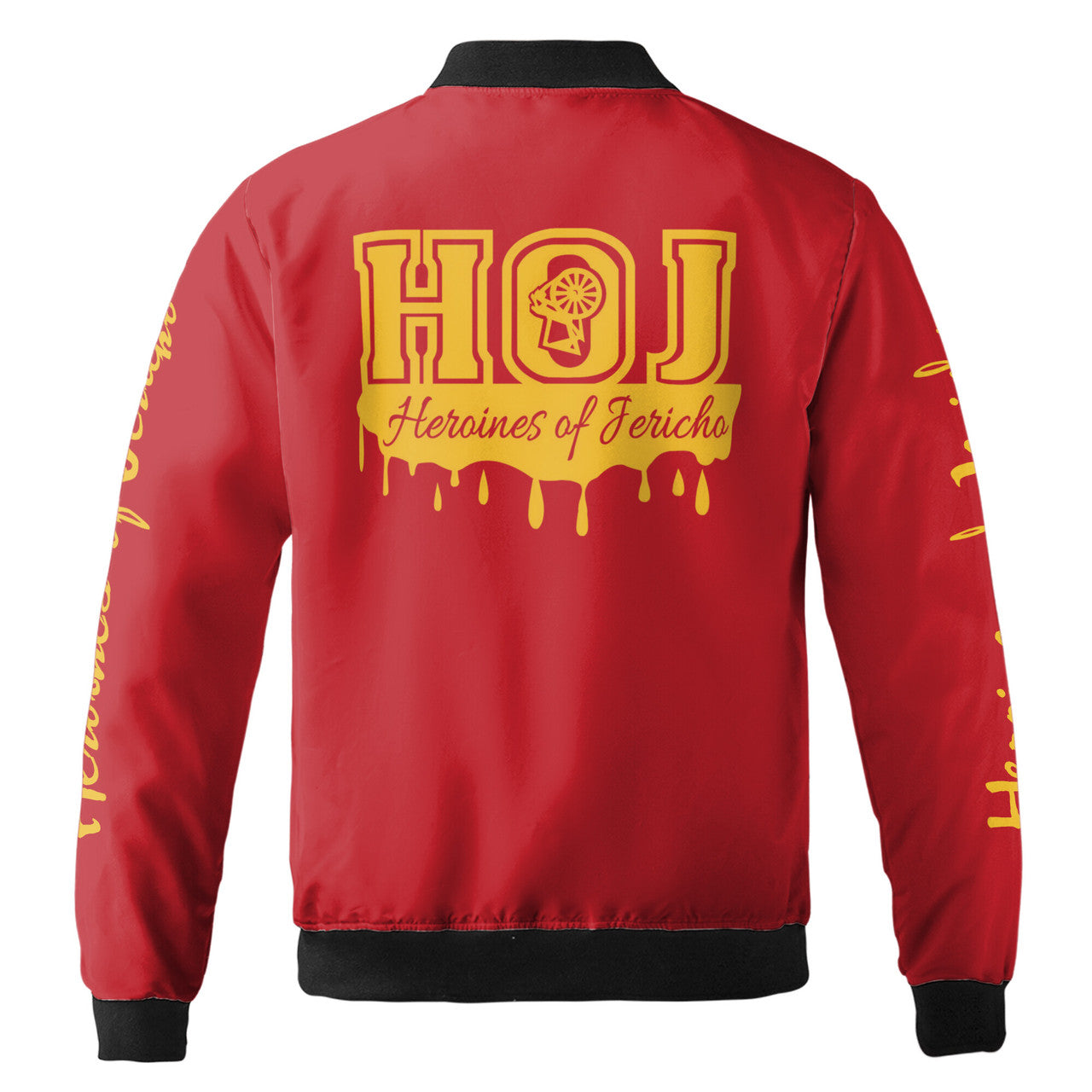 Custom Name Heroines Of Jericho 1874 HOJ Bomber Jacket S-5XL - FUKAMASONIC