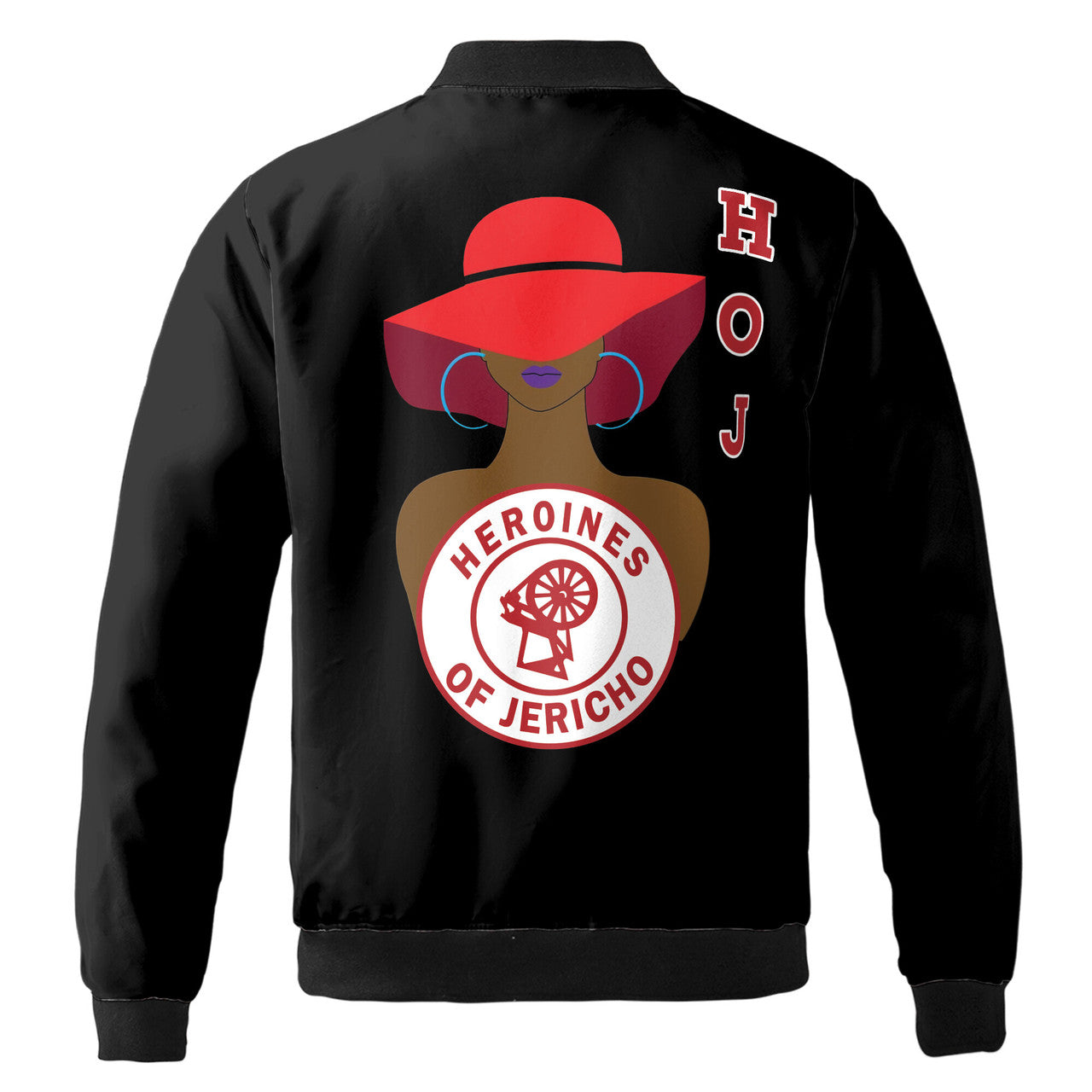 Personalized HOJ Lady Heroines of Jericho Freemason Bomber Jacket S-5XL - FUKAMASONIC