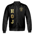 Customized Heroines of Jericho Golden HOJ Pattern Bomber Jacket S-5XL - FUKAMASONIC