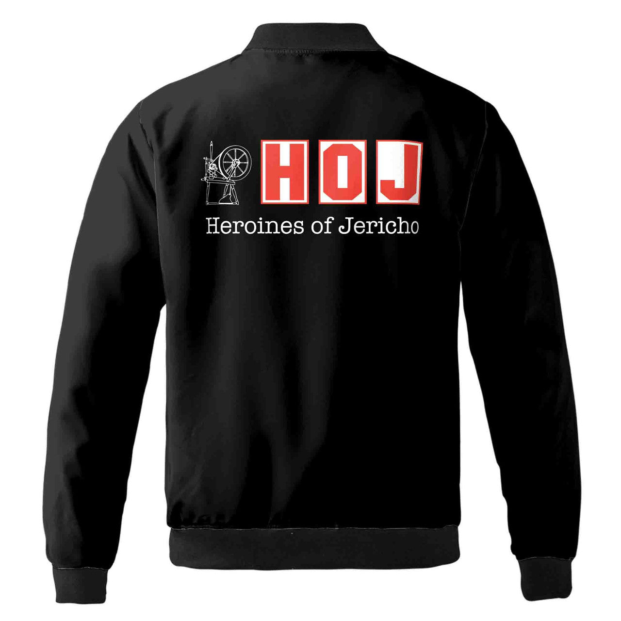 Customized Heroines of Jericho Black Bomber Jacket S-5XL - FUKAMASONIC