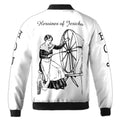 Custom Name Heroines of Jericho Lady Spinning Bomber Jacket S-5XL - FUKAMASONIC