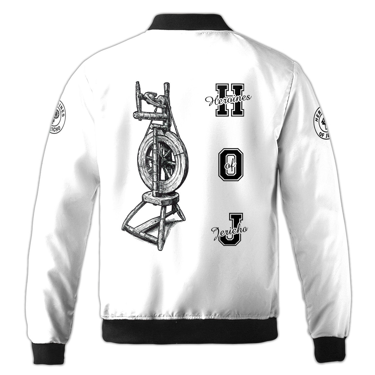 Personalized Retro HOJ Sistar Heroine Of Jericho Bomber Jacket S-5XL - FUKAMASONIC